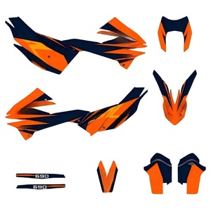 Adesivo Metallico di Alta Qualità TZ13 per <span class=keywords><strong>Moto</strong></span>, Adesivo Personalizzato per Parti di Scarico <span class=keywords><strong>Moto</strong></span>, Adesivo Occhio C per <span class=keywords><strong>KTM</strong></span> <span class=keywords><strong>690</strong></span> ENDUROR - Product Image 4
