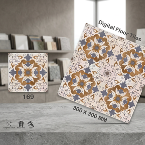 Marque Vistaar 300x300 Matériaux de construction 30x30 Céramique numérique 12x12 Design floral Carrelage de sol mat émaillé - Product Image 5