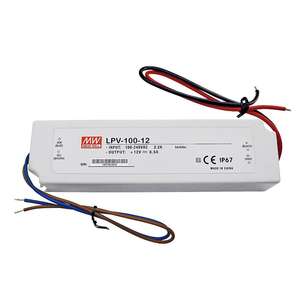 Convertisseur AC/DC à sortie simple Mean Well LPV-100-12 12Vdc 8.5A IP67 pour LED - Product Image 4