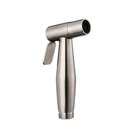 Pistolet pulvérisateur de bidet Shattaf en gros, pulvérisateur de bidet portatif pour toilettes, supporte le logo personnalisé, pulvérisateur de bidet pour toilettes