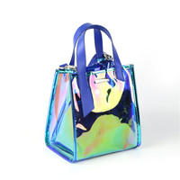 Sac à main fluorescent avec cordon de serrage pour filles, fourre-tout pour jeunes femmes, nouvelle marque tendance 9564 2023