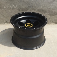 Jantes tout-terrain Jiangzao 4x4 6x139,7, jantes de 15 pouces à 6 trous, noires pour Jimny Renegade Nissan