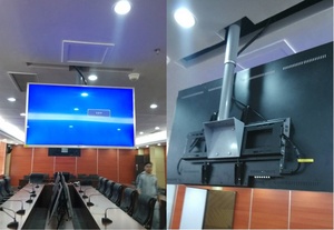 Kinbay cơ giới TV Lift với RF điều khiển từ xa Tủ Trần núi cho 14-65 inch màn hình 24VDC động cơ TV Lift cho nhà thông minh - Product Image 2