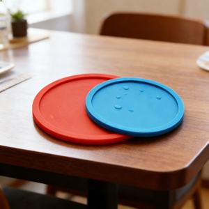 Sous-verres en silicone personnalisés, fabricants de sous-verres en caoutchouc, résistants aux hautes températures, antidérapants, anti-déversement, classiques - Product Image 4