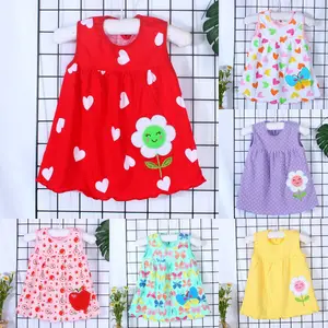 Летний детский жилет, юбка, платья для девочек, хлопковая юбка, оптовая продажа с фабрики