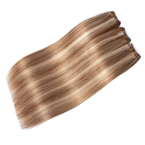 ผมต่อแบบจัสมิน 100% ผมแท้ชนิดเรมี่ หนาที่ปลายผม  แบบดับเบิ้ลดรอว์น  หนังกำพร้าผมยังอยู่ครบ  แบบเย็บด้วยเครื่องจักร  ผมต่อแบบรัสเซีย - Product Image 6