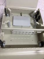 Armoire de télécommunications extérieure en acier laminé à froid sans jumper, 2 portes, pour fibre optique, avec splitter PLC et pigtail, indice de protection IP65, capacité 576 fibres, compatible 4G