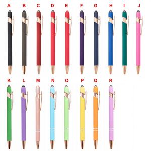 ปากกาโลหะอเนกประสงค์ 2 in 1 แบบสัมผัสหน้าจอ พร้อมสลักโลโก้  รุ่นโปรโมชั่น สีโรสโกลด์ - Product Image 2