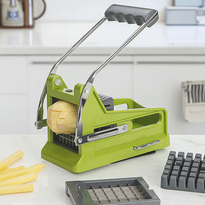 Vente flash : Coupe-légumes multifonctionnel en plastique, outil de cuisine pour la maison, hachoir à pommes de terre et à oignons - Product Image 1