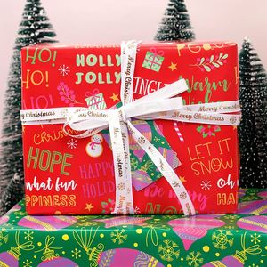 Factory Wholesale Disposable Christmas Wrapping <b>Paper</b> with Silicone Coating 50x70cm Gift Wrapping - Product Image 5