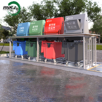 Système de collecte des déchets souterrain automatique à induction pour zone résidentielle moderne RNKJ
