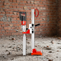 Machine de forage de carottage de béton professionnelle DDB26 2600W avec support, outil de forage humide au diamant pour la construction de grands trous