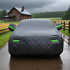 Housse de <span class=keywords><strong>pare</strong></span>-<span class=keywords><strong>brise</strong></span> de voiture imperméable et durable avec protection 4 couches contre la neige, la glace, les UV, le gel, le <span class=keywords><strong>pare</strong></span>-<span class=keywords><strong>brise</strong></span>, le rétroviseur - Product Image 1