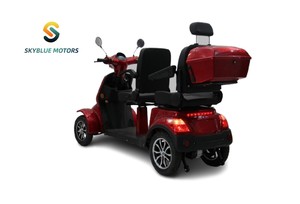 EEC Customized Double Row <b>Scooter</b> 1500w 25km/h Anti-skid Beach <b>Mobility</b> <b>for</b> Retirement Community Family Beetle-XL LED Lighting A - Product Image 3