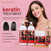Champú Profesional de Queratina Brasileña Sin Sulfatos de Marca Privada, Champú Reparador de Daños, Alisador y Suavizante del Cabello