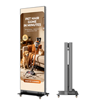 Panneau d'affichage LED pliable P2.5 de qualité supérieure, étanche, conception à joint sans soudure avec étui de protection pour le transport, livraison rapide aux États-Unis