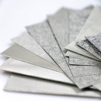 Baru Kustom 316l Baja Tahan Karat 1 Mikron Cakram Filter Logam Berpori/Pelat Disinter Felt