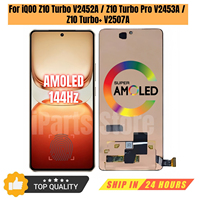 Écran de remplacement IParts pour vivo IQOO Z10 Turbo 5G V2452A Z10 Turbo Pro V2453A Z10 Turbo+ V2507A, assemblage d'écran tactile AMOLED