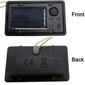 Caja de Baterías con Energía Solar para Luces LED de Cadena con Clasificación IP54, Carcasa de Plástico, Capacidad para 4 Pilas AA Cilíndricas - Product Image 4
