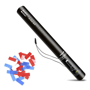 Cannoni Spara Coriandoli Elettrici Multicolore per DJ, Rivelazione Sesso Neonato, con Coriandoli di Carta - Product Image 4