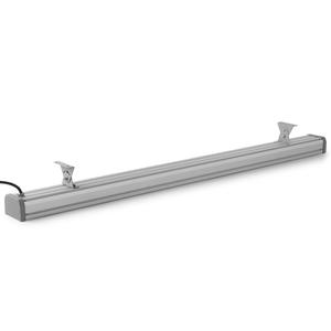 80W 5F Hochlumen-LED-Linearleuchte aus gehärtetem Glas, IP65, 6000K, Aluminium, Tri-Proof Industrieleuchte für Tunnel, anpassbar - Product Image 1