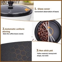 Mini torréfacteur de grains de café électrique à usage domestique petite machine de torréfaction à tambour par lots pour usage domestique