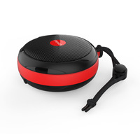 Haut-parleur portable étanche en plastique avec subwoofer, LED RGB, prise en charge de l'application, TWS pour commande vocale, et corde de suspension pour fêtes en extérieur