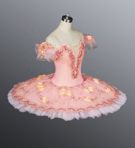 <span class=keywords><strong>Sugar</strong></span> <span class=keywords><strong>Plum</strong></span> <span class=keywords><strong>Fairy</strong></span> & Sleeping Beauty Robe de ballet rose Adultes et enfant Tutu Performance Wear Costume pour bal et ballet - Product Image 2