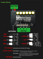 Makerbase 84200HP V2 84V 200A Haute Courant Alu PCB Basé E-Foil Fight Robot Surfboard AGV Robot