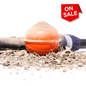 101,4 kHz Orange Telecomm unica tion Underground Utility Glasfaser kabel Locate Marker Ball - Product Image 4