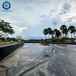 LLDPE Géomembrane Liner 20 Mils pour les étangs de <span class=keywords><strong>jardin</strong></span> et les projets d'étanchéité - Product Image 4