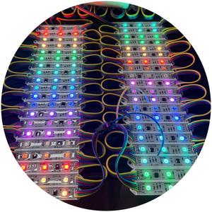 Nhựa epoxy không thấm nước mô-đun 0.72 Wát quảng cáo ánh sáng dấu hiệu mô-đun 3 <span class=keywords><strong>SMD</strong></span> <span class=keywords><strong>5050</strong></span> 12V RGB LED mô-đun - Product Image 3