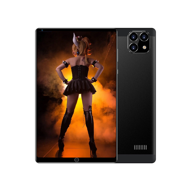 GMS Tablet 8 Inch 4G Phablet Dual Sim Card Android 10  4G 5G LTE IPS 4G Phone GMS Tablet Pc