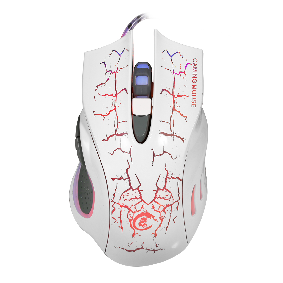 A8888 Mini Wired Gaming Mouse - 6 Buttons, 5500 DPI, RGB Optical