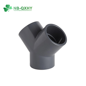 ตัวทีท่ออุตสาหกรรม SCH80พลาสติก upvc <span class=keywords><strong>สาม</strong></span><span class=keywords><strong>ทาง</strong></span>แบบลดได้เท่ากันสำหรับน้ำประปา - Product Image 3