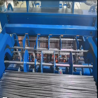 Máquina de Soldadura de Malla de Alambre para Refuerzo de Concreto, Motor de Alta Seguridad, Fácil Operación, Diámetro de Alambre de 6-12 mm, 60-80 veces/min