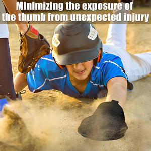 Nhà Sản Xuất Tùy Chỉnh Bóng Chày Trượt Găng Tay Thanh Niên Dành Cho Người Lớn Bên Phải Và Tay Trái Bảo Vệ Trượt Mitt Bóng Chày - Product Image 6