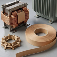 Rouleau de papier kraft transformateur en pâte de bois 100 % sans sulfate de qualité supérieure, papier isolant électrique pour isolation de bobinage rempli de liquide