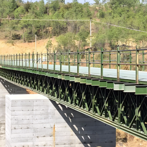 <span class=keywords><strong>Pont</strong></span> Bailey modulaire temporaire en acier Q355 avec surface galvanisée à chaud, <span class=keywords><strong>pont</strong></span> à treillis préfabriqué portable - Product Image 2