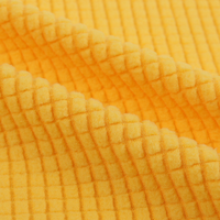 Mwshaoxing — tissu polaire brossée en Polyester, extensible, polaire, Spandex, Jacquard