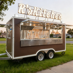 Camion de cuisine commercial entièrement équipé pour la vente de pizzas et de snacks en 2025 - Product Image 2