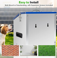 Distributeur automatique personnalisé pour animaux de compagnie et volailles, grande capacité, boîte de stockage auto-alimentante pour chiens, chats, poulets, canards, lapins, oies