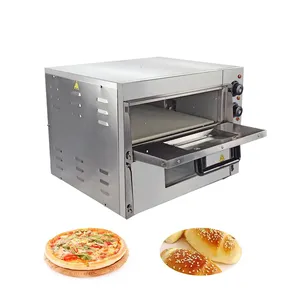 New Arrival Commercial Pizza Machine Electric Deck Oven 2 Deck 2 Tray Baking Oven Bakery Equipment Baking Equipment