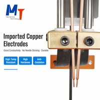 Soudeuse par points à électrodes pour batteries 18650, modèle MT JYH-D, à commande au pied, 10KVA, 0-99A, double impulsion, électrode en cuivre pur 3mm, 1