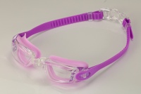 Lunettes de natation anti-buée en silicone pour enfants, style course, vente en gros d'usine