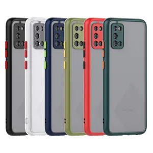 Funda Africana Antishiock Frost para accesorios de teléfono móvil para Techno/Itel/Vivo Camon 16 Pop 4 Lte Spark 8 A48 Y33s, funda mate