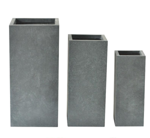 Jardinière en béton renforcé de fibres de verre GRC pour la maison et le jardin, design contemporain, installation facile - Product Image 2