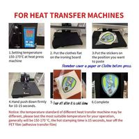 Etiqueta de Transferencia de Calor para Prendas Personalizadas, Etiqueta de Impresión de Silicona 3D