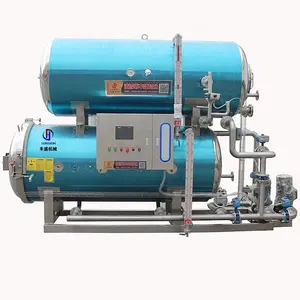 Zhucheng fast water immersion retort machine retort pouch food sterilizer bag meat autoclave for sausage chicken duck