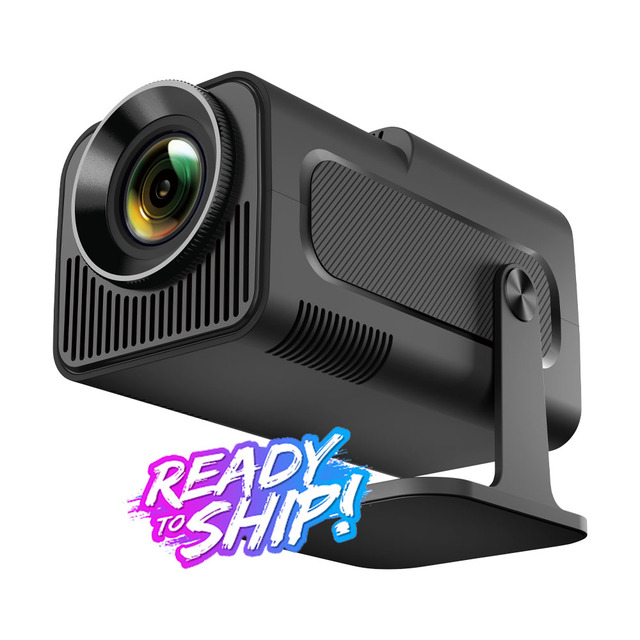 2024 New Arrival Wholesale OEM ODM HY320 Mini Projector 1080p Android 11 Allwinner H713 Dual WiFi 300ANSI 4K with Custom Logo